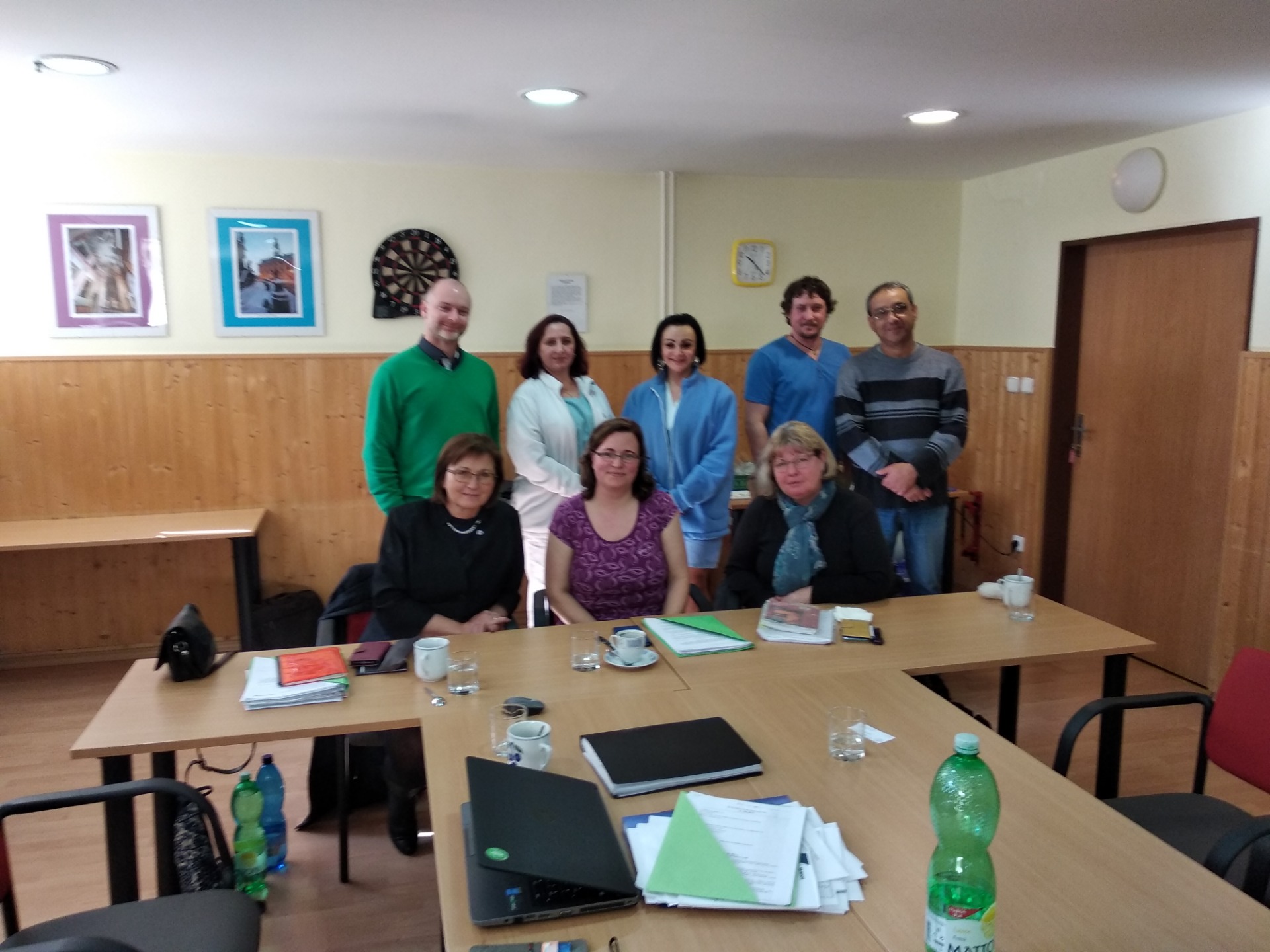 Návštěva ze svazu: Ing. Ivana Břeňková, Kamil Kubáň a regionální manažerka Ivana Burešová